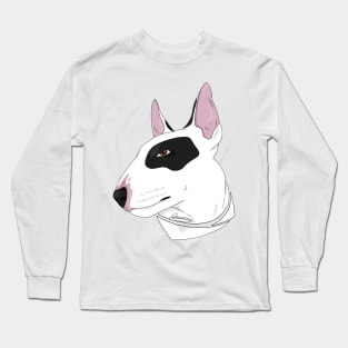Bull Terrier Portrait Long Sleeve T-Shirt